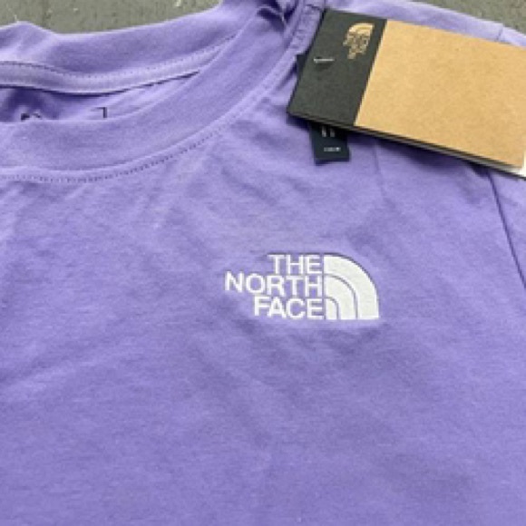 The North Face Women's Purple Short Sleeve Tee - Picture 2 of 2